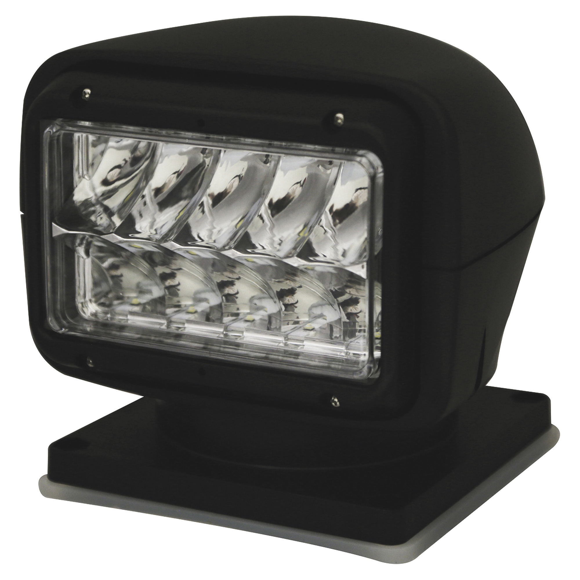 Ecco LED Spotlight with Wireless Remote Control, 5375 Lumens, 10 LEDs, Black, Model# EW3010
